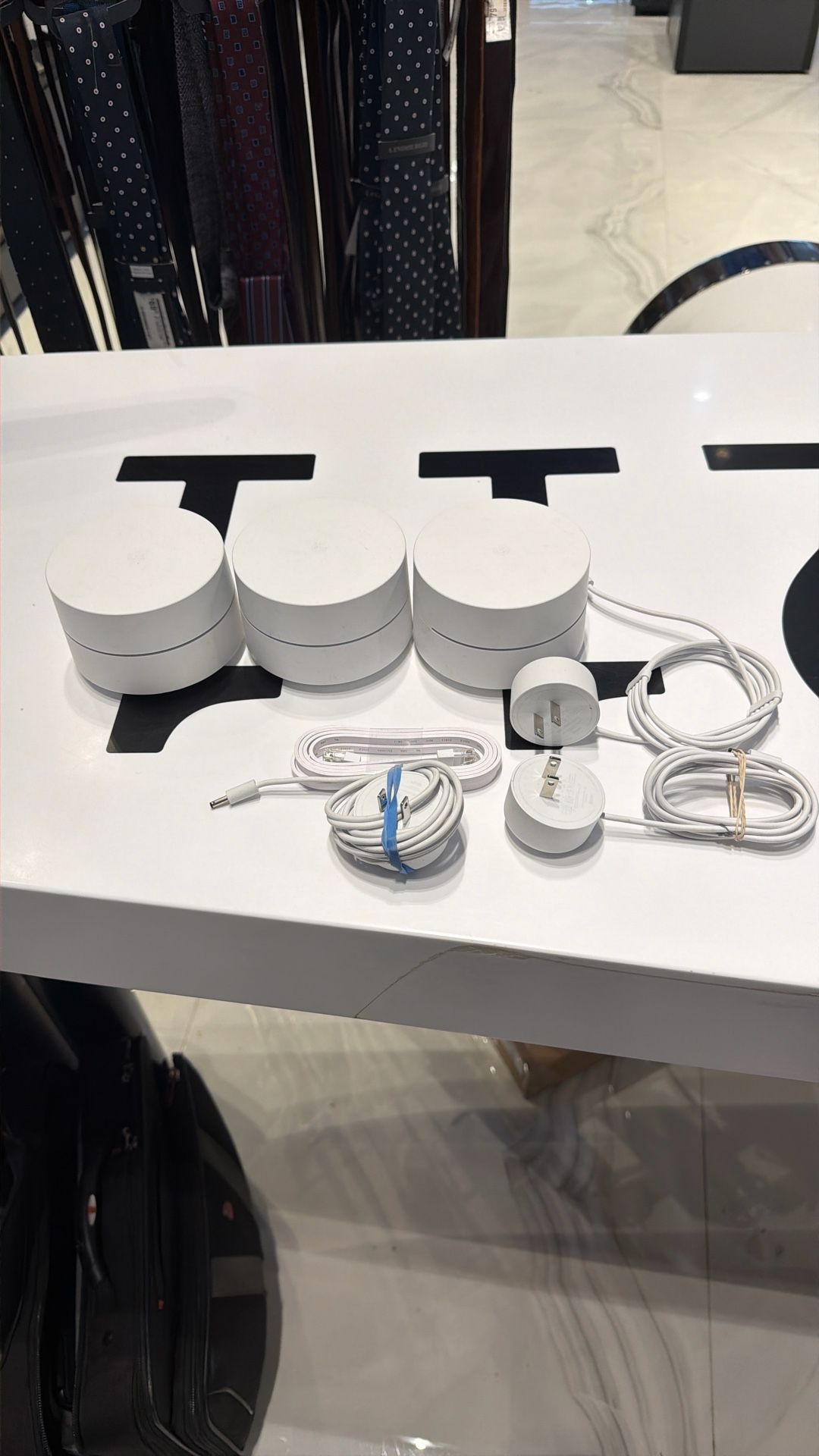 Google Wifi mesh router system (the original Google Wifi from 2016).