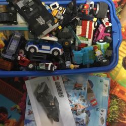Lego Bucket Full Of Vehicles