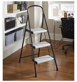 COSCO 3 Wide Step Folding Step Stool Ladder