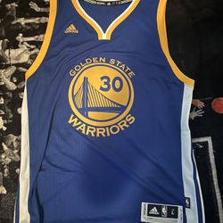 Men’s Large Golden State Warriors Stephen Curry Jersey 