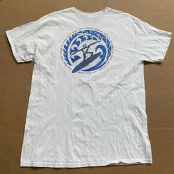 Vintage Y2K Hawaii Islands Surf Souvenir Graphic T-Shirt SZ L