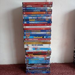 kid's Bundle Of 36 DVDs