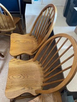 Wooden kitchen chairs