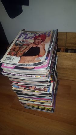 100 classic tattoo magazines $30