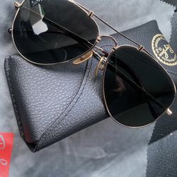Ray Ban Gold Frame