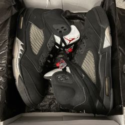 Air Jordan 5 Retro OG Black Metallic 2016 Size 11