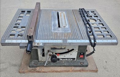 Working Vintage Makita Portable Benchtop Table Saw
