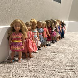 Mini Amerian Girl Dolls