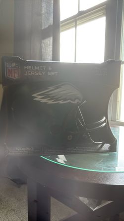 eagles helmet jersey set