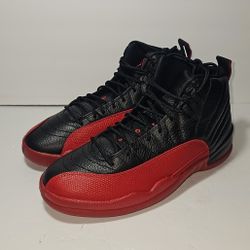 Nike Air Jordan 12 Retro Flu Game Black Red 2025 CT8013-002 Men's Size 13