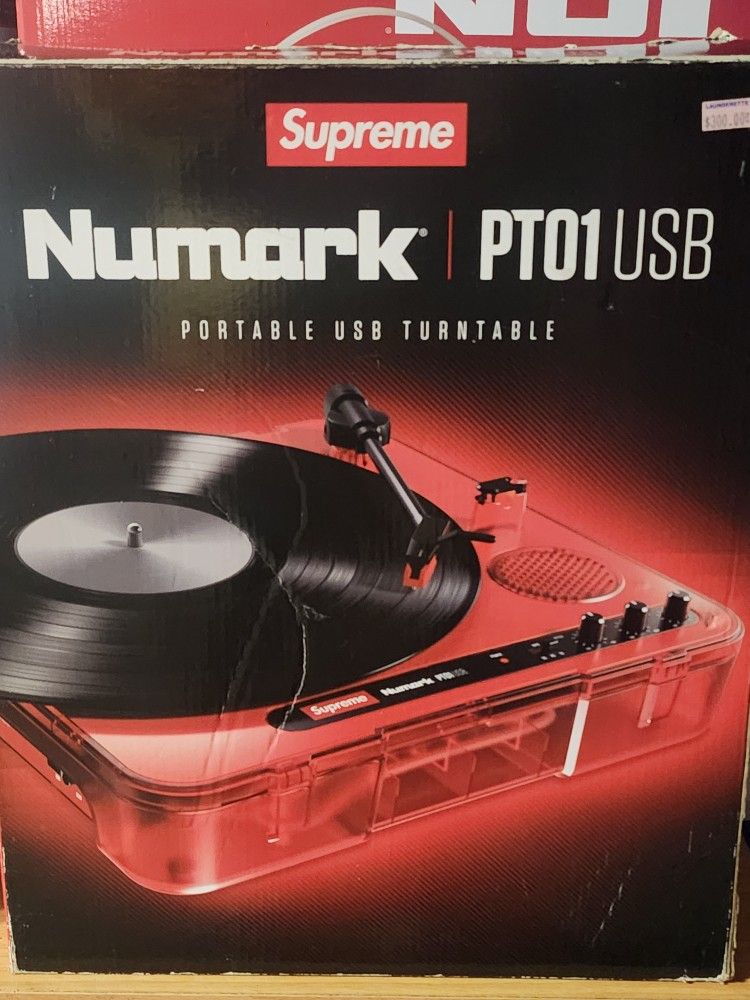 Supreme/ Numark Turntable...usb 