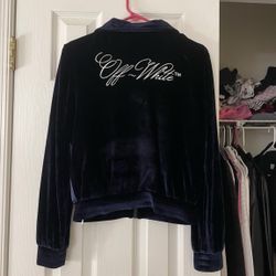 Off-white Velour Jacket 