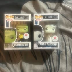 Universal Monsters Bride of Frankenstein  Funko pop set of 2 Walgreens exclusive s