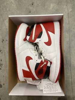 Red White Jordan 1 Size 10.5 Barely Worn