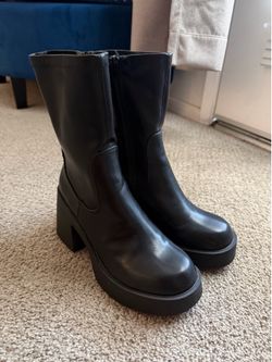 Madden girl black boots