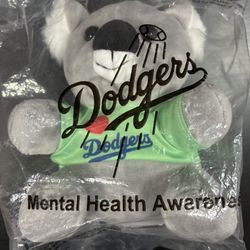 2025 Los Angeles Dodgers SGA Mental Health Awareness Night Koala Bear Plush