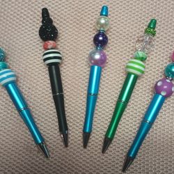 Custom Beaded Pens-New