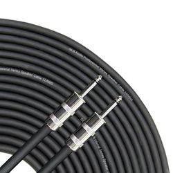 Professional Speaker Cables Black 12 Gauge Wire