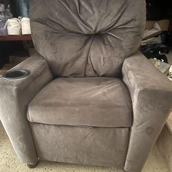 Wood Kids Chair With Foot Rest