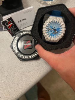 Moissanite G-Shock watch