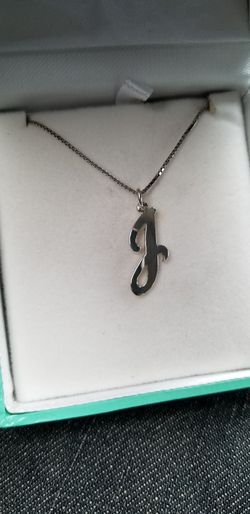 Letter necklace