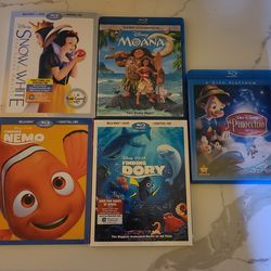 Disney Blu Ray's