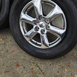ford f150 rims and tires 265 60r 18 with lugs