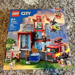 Lego City Firehouse Lego Set Toy