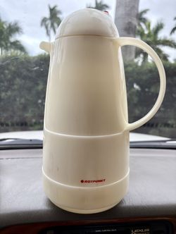 vintage Rotpunkt Glass insulated Thermos
