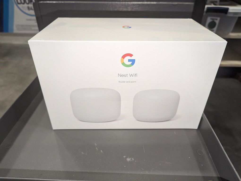 Google Nest Wi-Fi $100.... Brand New Never Used Open Box