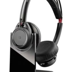 New! Plantronics Noise-canceling Headset 