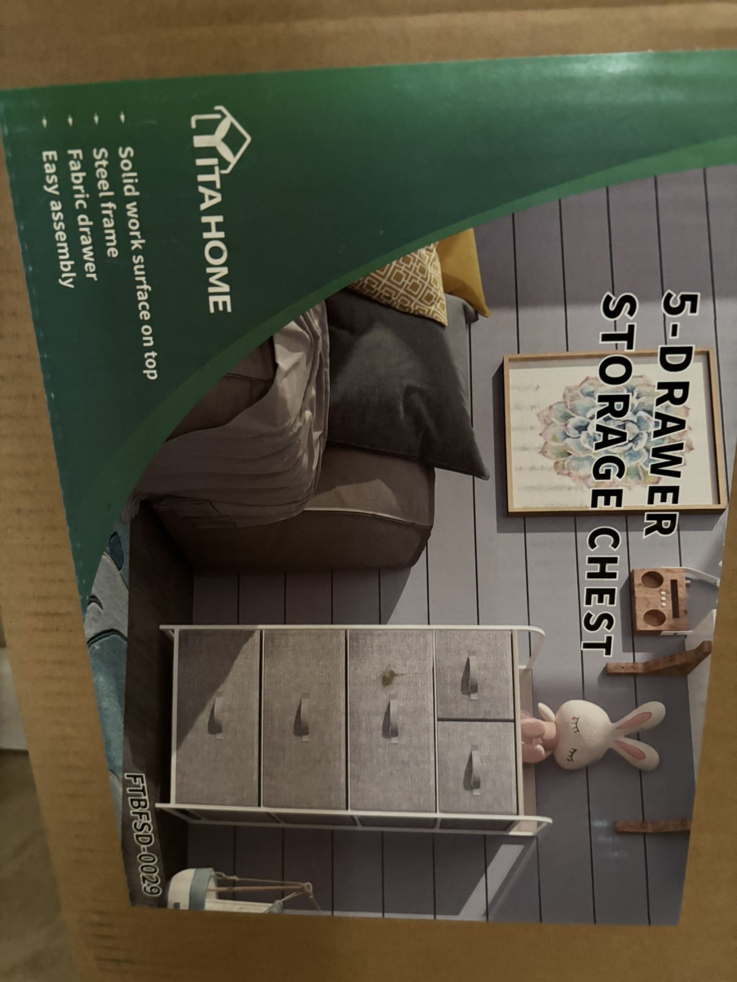 5-Drawer Storage Chest