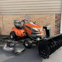 Husqvarna YTA 22V46 22hp V-Twin Riding Mower