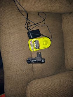 Three weed eaters self propelled craftsman lawnmower and Ryobi battery and charger combo