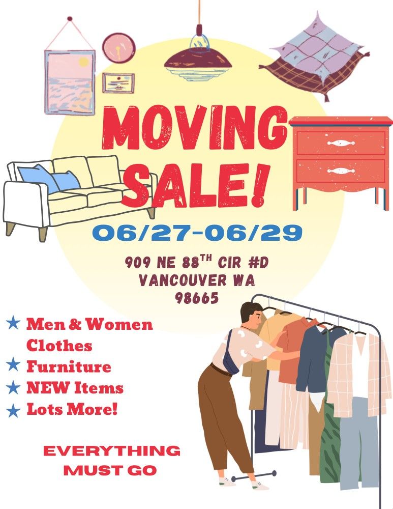 Moving Sale