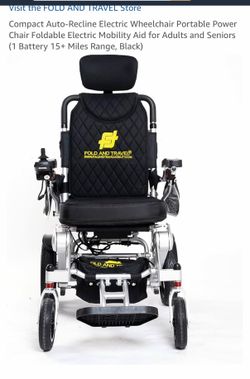 Electric portable wheel chair