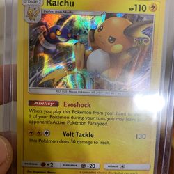 Raichu - 41/147 - Pokemon Burning Shadows Promo Cosmos Holo Rare Card for  Sale in Chandler, AZ - OfferUp