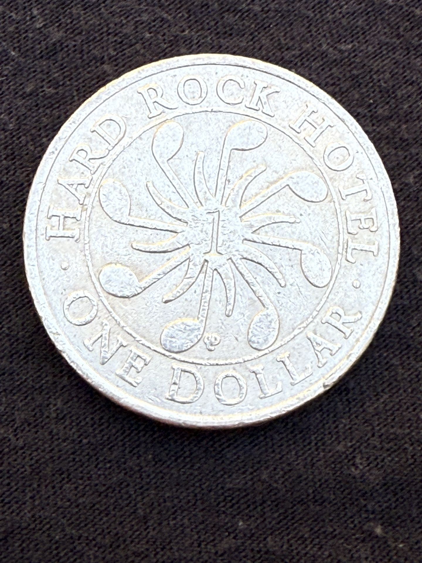 Hard Rock Hotel $1 gaming token