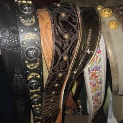 Belts Vintage Designer Leather Mens Womens  $5 - $10 