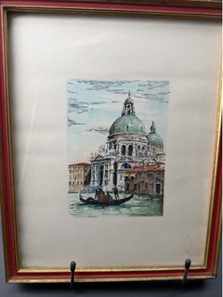 Beautiful Venice, Italy Watercolor Print