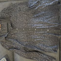 Black Blouse Size 1X