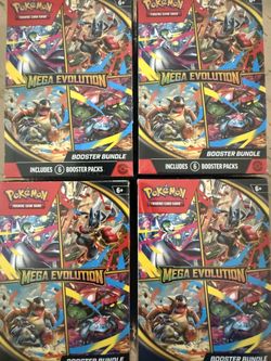 Mega Evolution Booster Bundle Pokemon 