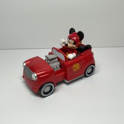 Disney Mickey Mouse Clubhouse Roadster Racer Figure & Hot Rod Vehicle Mattel Toy