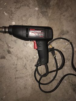 Craftsman corded 3/8 drill, 1/3 hp