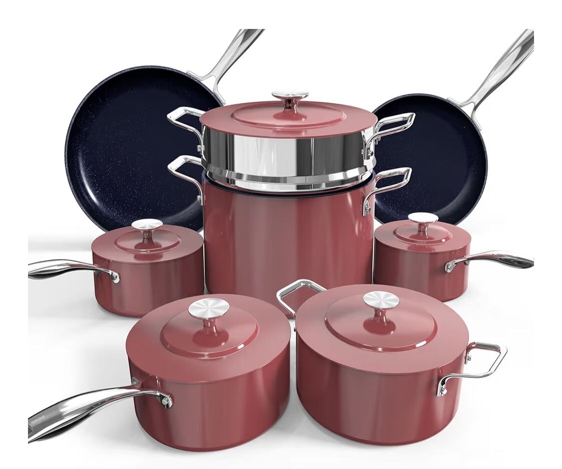 Nuwave Lux 13pc Forged Lightweight Cookware Set
