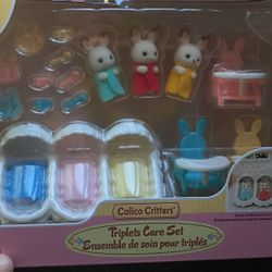 Triplets Care Set Calico Critters