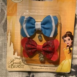 Beauty And The Beast Hair Bows