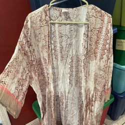 Cheetah Kimono