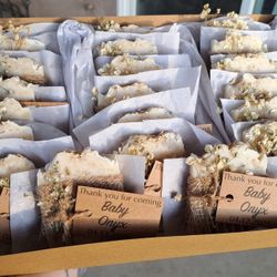 Beautiful Baby Shower Soap Favors