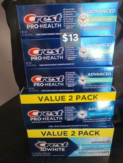 Crest toothpaste bundle
